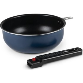 Resim Dometic Kampa 18CM x 7cm Mavi Çıkabilir Saplı Kamp Tenceresi 