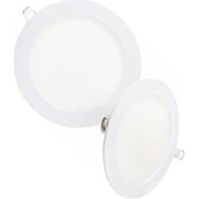 Resim Luxer 12w Ultra İnce Spot Led Panel Seti 2'li Enerji Tasarruflu Tavan Aydınlatma Günışığı 3200k Beyaz 