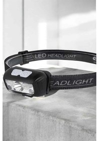 Resim Kafa Lambası Kamp Lambası Sensörlü Şarjlı Ayarlanabilir Çoklu Renk 