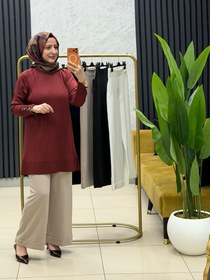Resim Armine trend duble paca pantolon 26yt210 - Bej / 38 