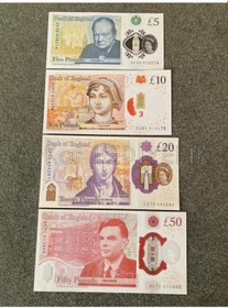 Resim 400 ADET KARMA 5-10-20-50 STERLİN BANKNOT POUND PARA GEÇERSİZ 