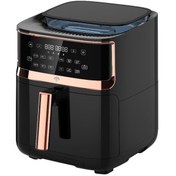 Resim Trident Tsaf701 7 Lt Buharlı Airfryer 3 Yıl (2 1) Üretici Garantili Siyah 
