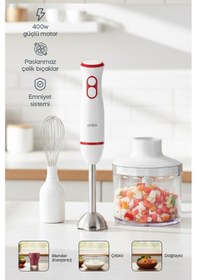 Resim Sinbo SHB-7530 Çok Fonksiyonlu El Blender Seti 