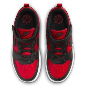 Resim Nike Court Borough Low Recraft (Ps) Çocuk Kırmızı Sneaker Ayakkabı DV5457-600 