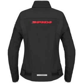 Resim Spidi Spıdı Corsa Tex Lady Spor Kadın Ceket Siyah Kırmızı 