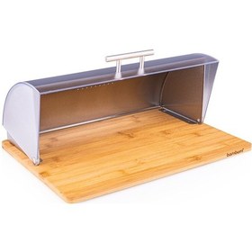 Resim Retro - Ekmek Saklama Kabı Şeffaf 