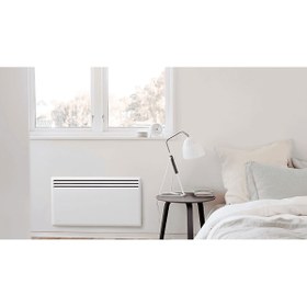 Resim Nobo NFK4T-07 Konvektör Isıtıcı 750 W Kompakt, IP24, Sessiz, Duvara Montaj Uyumlu 