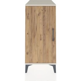 Resim Kronos Komodin 2 Raflı Tek Kapaklı 44X59X96 Aytaşı-Çam 