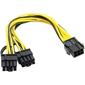 Resim 6 Pin Y Kablo 6 Pin Ekran Kartı Çoklayıcı Kablo 6 Pin Ekran Kartı Power Çoklayıcı 6 Pin Power Uzatma 6 Pin Power Splitter 