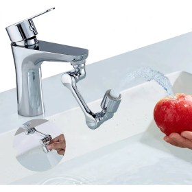Resim Mutfak Banyo Musluk Başlığı 180 Derece Dönebilen Fonksiyonel Evrense 
