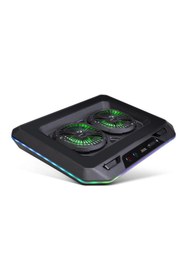 Resim Classone Gaming Gt200 Laptop Soğutucu Notebook Stand,3000 Rpm, 10 Rgb Işık Kontrolü , 15.6 -17 Inch 