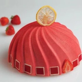 Resim Pastry Planet Büyük Dome Silikon Kalıp 