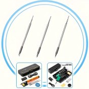 Resim Yuvarlak Başlı USB-B Lehimleme Demiri - Dayanıklı Alaşım Yapısı, Pil Gerektirmez, Kullanımı Kolay - DIY Tutkunları ve Uzmanlar İçin Mükemmel 