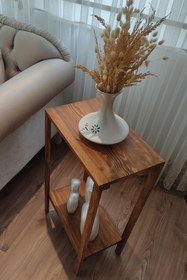 Resim Moola Ahşap Dresuar, 2 Katlı Konsol, Vestiyer Raf , Yan Sehpa 