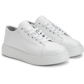 Resim Network Beyaz Kadın Deri Sneaker 