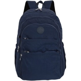 Resim Konfores 1012 Klinkır Su Geçirmez Kumaş Sırt Çantası-Lacivert 