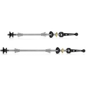 Resim Kosona Hq-02 Model Siyah Titanlı Alüminyum Bisiklet Hızlı Çıkartma Kolu Ön:18.7cm, Arka:22.5cm, Ağırlık:59g 