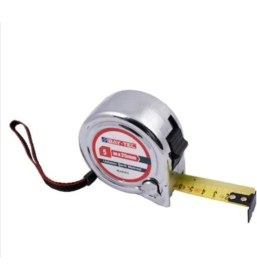 Resim Çelik Metre 25 mm 5 Mt, Dayanıklı ve Hassas Ölçüm Aracı 