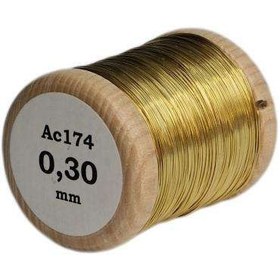 Resim Chiarugi AC.174.03 Obua Kamış Bağlama Teli (0.3mm) | Esnek ve Dayanıklı Metal Yapı Kamışı Mantara Sabitlemek İçin İdeal Kalınlık 