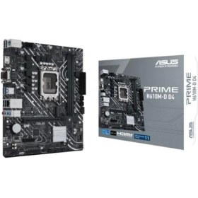Resim Asus Prıme H610M-D D4 Ddr4 3200MHZ 1xvga 1xhdmı 1xm.2 USB 3.2 Matx 1700P (12. / 13. ve 14. Nesil Işlemci Uyumlu) 