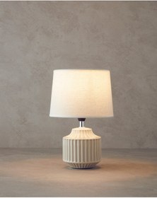 Resim English Home Aris Seramik Abajur Bej Bej 