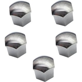 Resim Bijon Kapağı Şifresiz 5 Adet Krom Skoda Octavia 3 2017-2020 1z0601173 