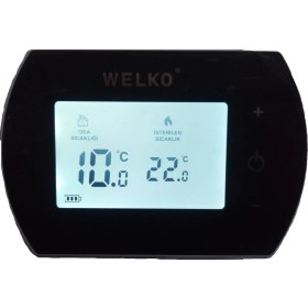 Resim Welko Kablolu Dijital Oda Termostatı W20 S20 