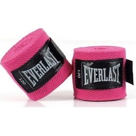 Resim Everlast 120 Handwrap 305 Cm Pembe Boks Bandajı P00003248 