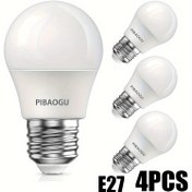 Resim 4 adet E27 LED Ampul 220V 6W LED Ampuller 6500K/4000K/3000K LED Ampul, Oturma Odası İçin Uygun Ev İç Mekan 