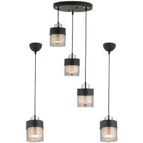 Resim Boris Krom 3 Parça Avize Seti 