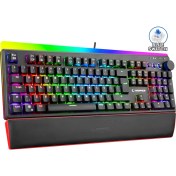 Resim Rampage KB-R97 X-Tracer Mekanik Rgb Aydınlatmalı Blue Switch Gaming Oyuncu Klavye 