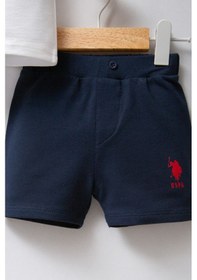 Resim U.S. Polo Assn. U.s. Polo Assn Erkek Bebek Beyaz Takım Usb2340-c-v2 Beyaz 
