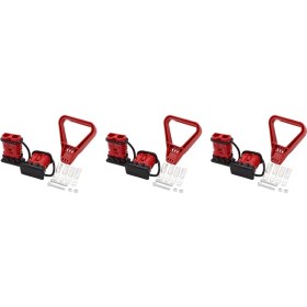 Resim Gemstone 6pcs 175A 1/0 Awg Pil Güç Konektörü Kablosu Hızlı Bağlantı Bağlant Kısalma Kiti Atv Vinç Için Anderson Konnektörü Için (Yurt Dışından) 