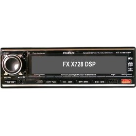 Resim Foxx F X728 Dsp Oto Teyp Usb/tf/bt/aux/mp3/wma Oynatıcı/4 60w/kumanda/eq/3 Anfi Çıkışlı/app Kontrol 
