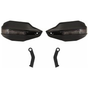 Resim GP Kompozit Honda CB250R 2018-2024 Uyumlu Led Sinyalli Elcik Koruma Siyah 