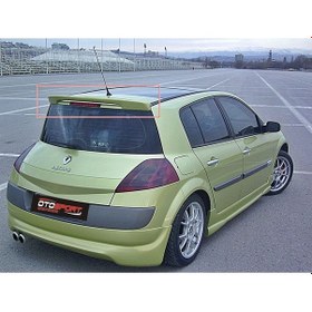 Resim Renault Megane 2 Hb Spoyler Fiberglass Boyasız 