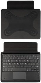 Resim Fuchsia Savvy Keyboard Tab A7 T500 Bluetooh Bağlantılı Standlı Klavyeli Tablet Kılıfı 
