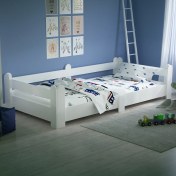 Resim Tulip Life Montessori Karyola Beyaz (90 x 190 Cm) Yatak Uyumlu Çocuk Yatağı 