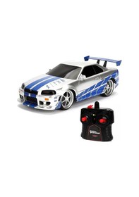 Resim Fast&furious Rc Nissan Skyline Gt-r2002 1:16 - Çok Renkli 