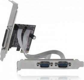 Resim PCI-Express 1x Paralel Port, 2x RS232 