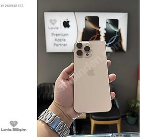 Resim Apple iPhone 16 Pro Max İkinci El TR | 512 GB | Çöl Titanyum 