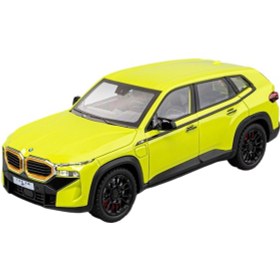 Resim 1:24 Ölçekli Xm Alaşım Araba Oyuncak Modeli - Sarı 