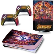 Resim Kt Grup Avengers Infinity War Playstation 5 Standart Dijital Versiyon Sticker Kaplama Seti 