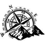 Resim Not 005-20 Cm-lazer-macera Spor Pusula Araba Etiket Wrap Vinil Çıkartması Dağ Araba-şekillendirici Oto Motor Kapağı Kap 