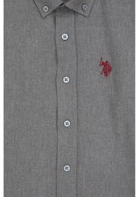 Resim U.s. Polo Assn. Erkek Çocuk Gri Gömlek Basic 50316769-vr024 Gri 