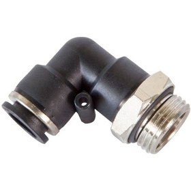 Resim 3/8 - Ø6 Pnömatik Döner Dirsek - 10 Adet 