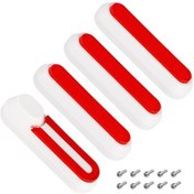 Resim Padalink "xiaomi Scooter İçin Yansıtıcılı Dekoratif Kapak Seti - 4 Parça + 10 Vida Gece Güvenliği " 