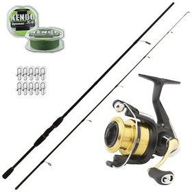 Resim Daiwa Rs 4000 - Remixon Double Black 240cm Spin Olta Seti 