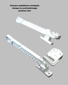 Resim fantastik store Emniyet Amaçlı Pencere Açılma Sınırlayıcı Aparat 2 Adet - Lisinya 