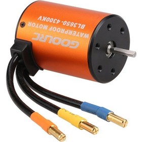 Resim Tenfowee 3650 4300kv Su Geçirmez Brushless Motor, 900w Güç, 1/10 Rc Araçlar İçin Yüksek Performanslı Alüminyum Motor Çok Renkli 